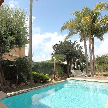Tropical Garden, With Pool Near The Villa Alcudia (Mallorca)